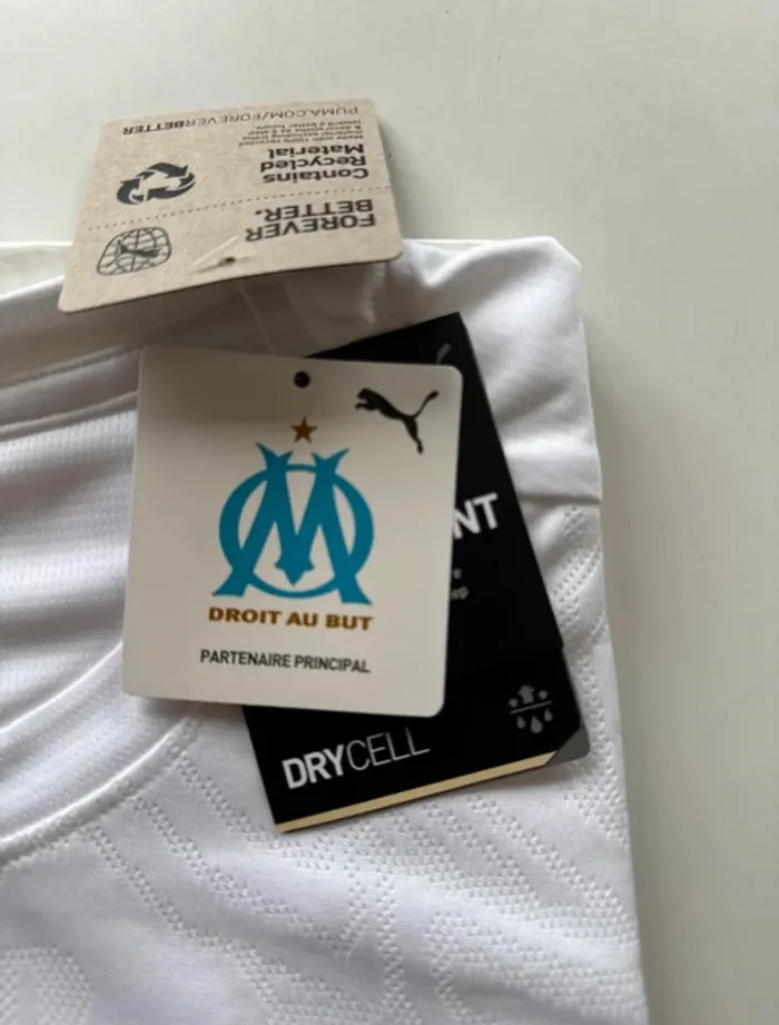 Maillot OM domicile Puma – Taille S – Neuf avec étiquettes - photo numéro 4