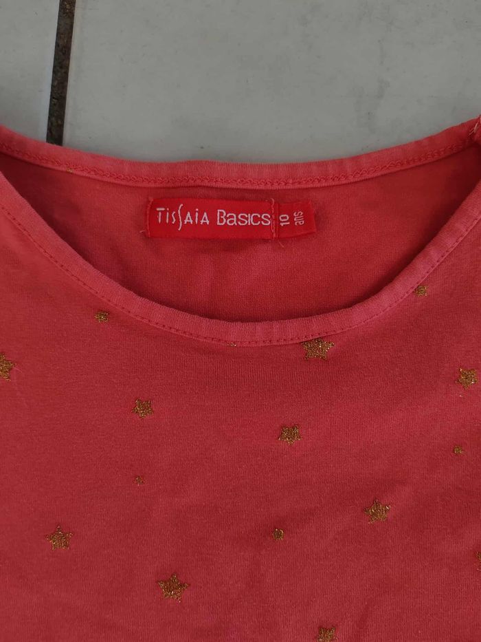Robe manches courtes corail fille 10 ans Tissaia - photo numéro 2