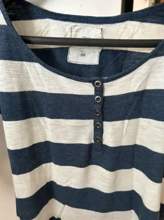 T-shirt manche 3/4 H&M - XS - photo numéro 2