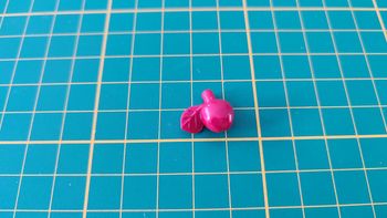 Pomme avec feuille 30250543 pièce détachée Playmobil 5433 Famille avec piscine et plongeoir #B55