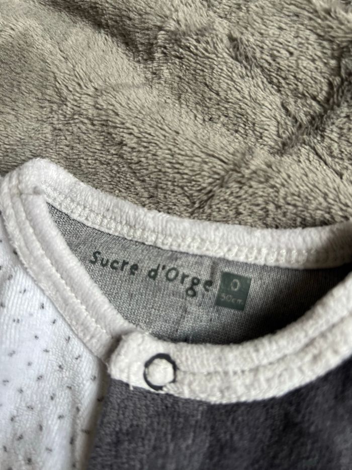 Pyjama velours 0 mois - photo numéro 2