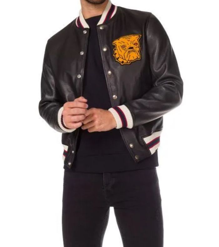 Veste en cuir  Sandro