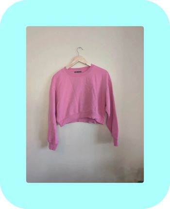 Croc top rose Zara S
