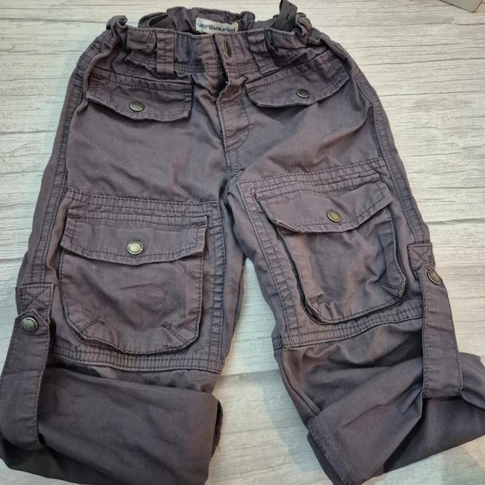 Pantalon 2 en 1 couleur violet parme Taille 36mois Verbaudet - photo numéro 5