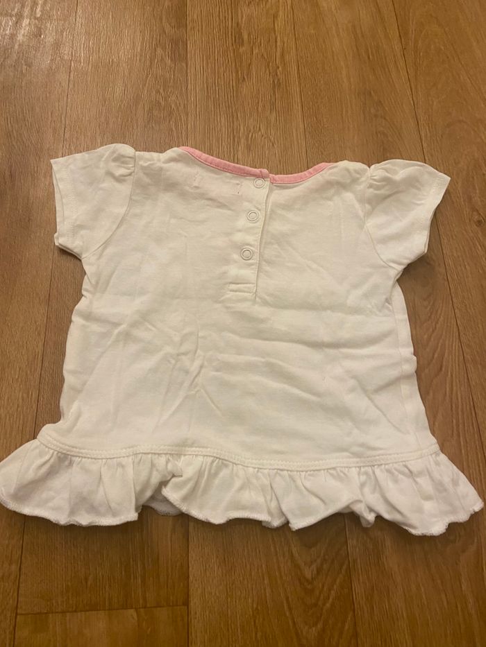 Lot de 4 t-shirt bébé fille 6M - photo numéro 5