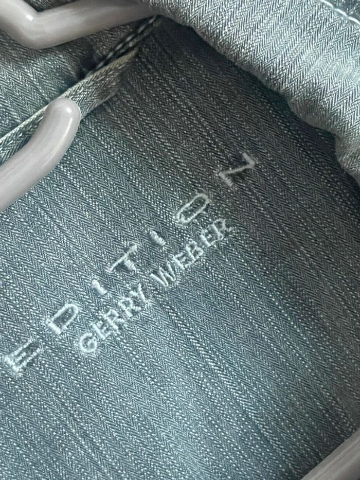 Veste grise en jean - photo numéro 5