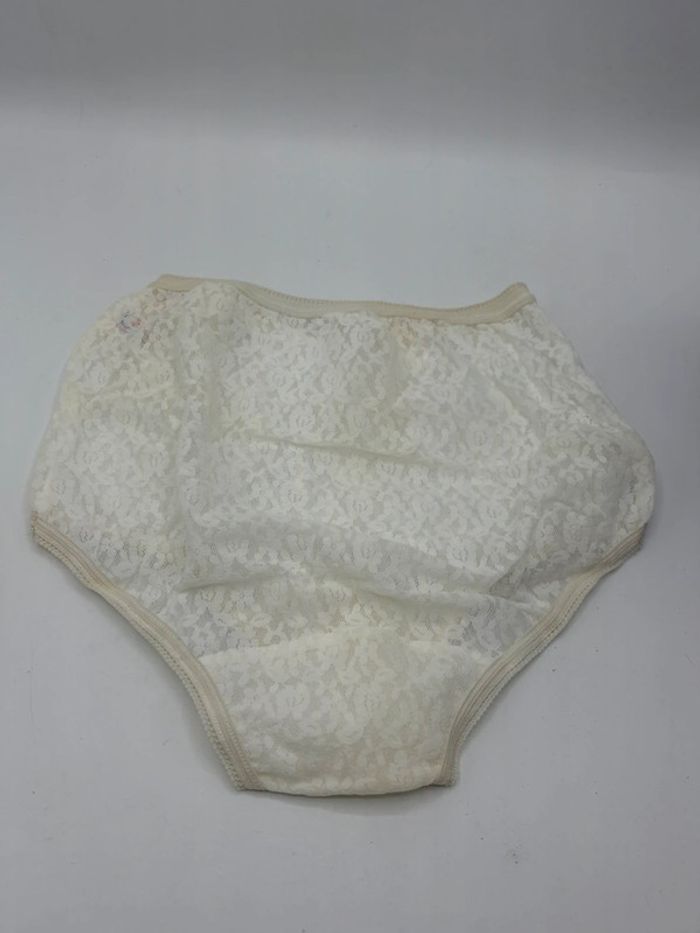 💞 Slip Claudine blanc Triumph vintage T2 💞 - photo numéro 15