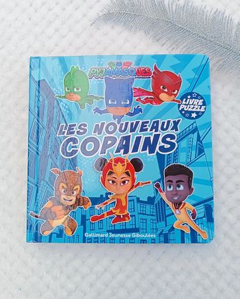 🔸Livre Puzzle Pyjamasques – Gallimard Jeunesse🔸