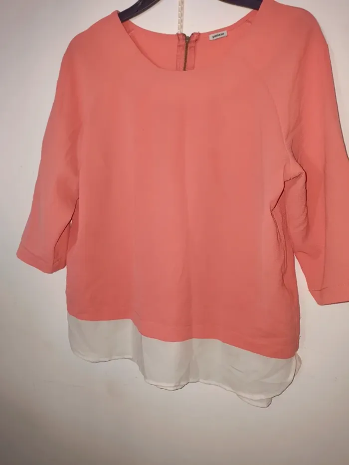 Blouse Pimkie taille M rose excellent état - photo numéro 2