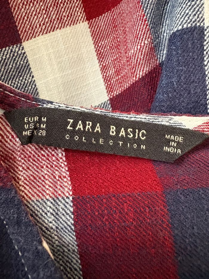 Blouse à manches courtes Zara Taille 38 - photo numéro 3