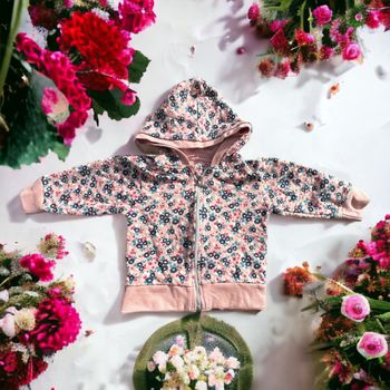 Veste liberty rose Babybol 6 mois NSE (4€)