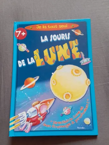 Livre je lis tout seul la souris de la lune