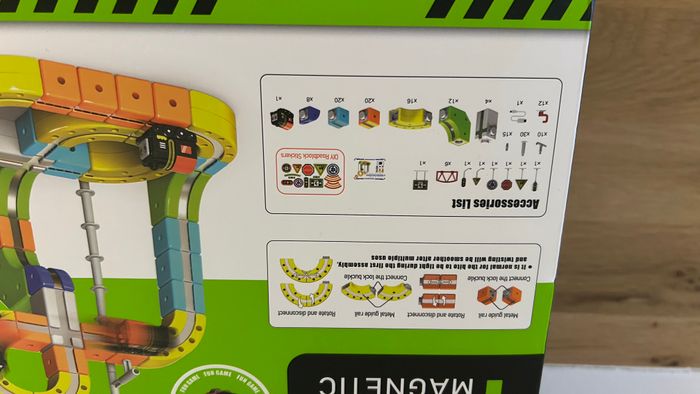 Kit de train électrique magnétique flexible Clickrail 81 pièces - photo numéro 3