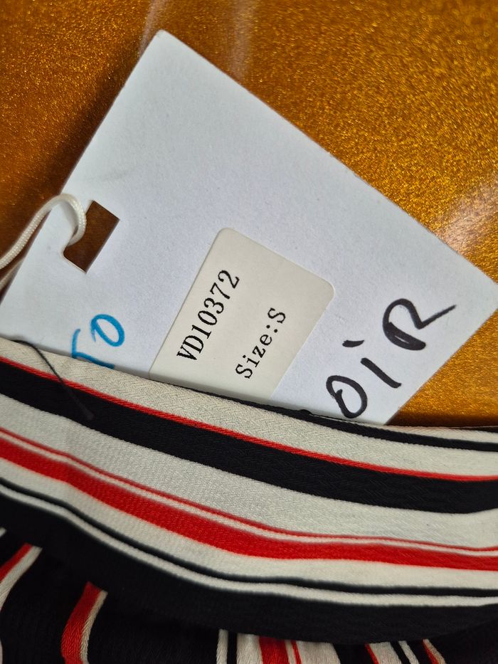 Pantalon Femme Noir à rayures Taille S/36 - photo numéro 3