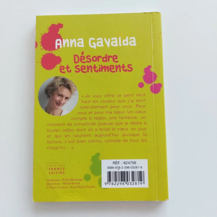 Livre - Désordre et sentiments - photo numéro 2