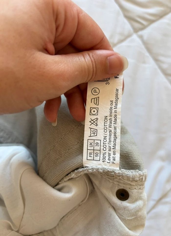 Jean beige homme Blue Mountain – coupe droite taille 2XL/50 relaxed fit droit vintage 2000s y2k - photo numéro 9