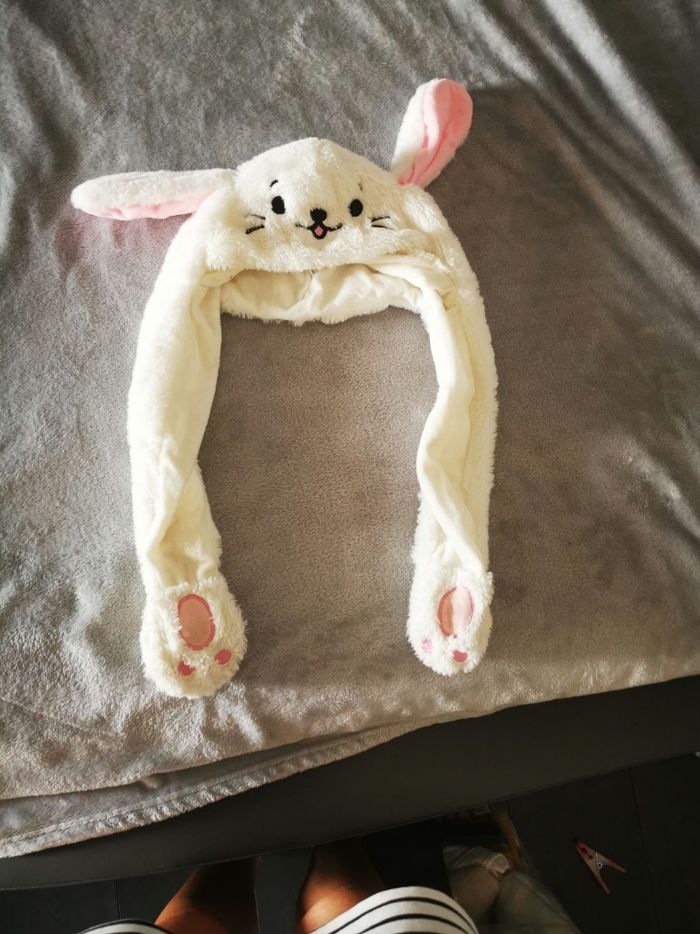 Bonnet oreille lapin - photo numéro 4