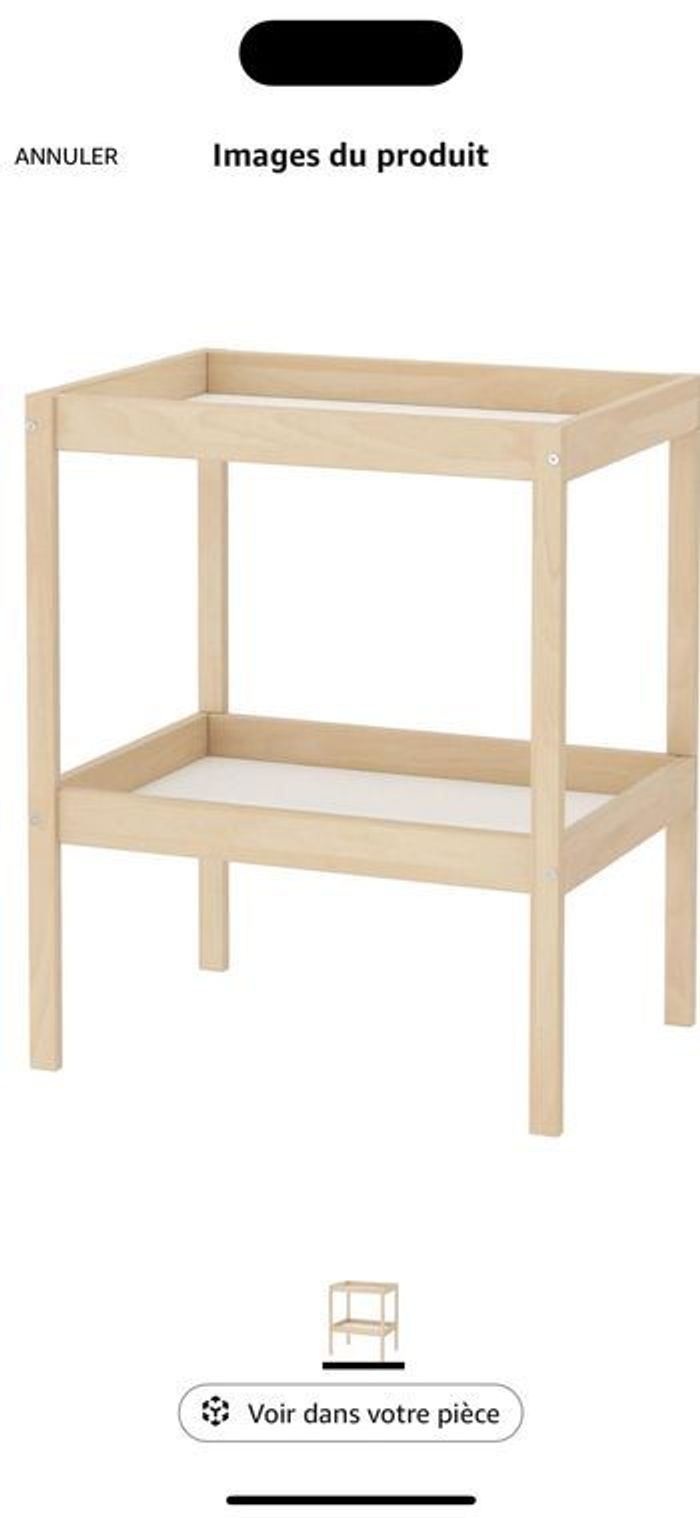 Table à langer
