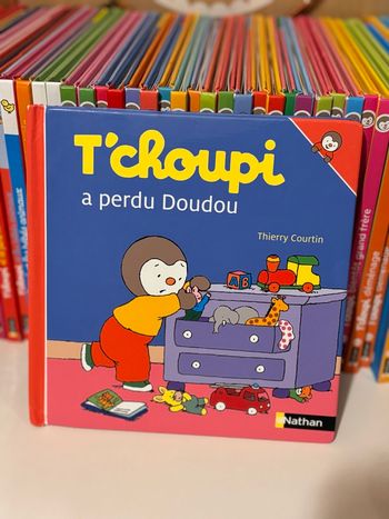 Livre tchoupi a perdu doudou 