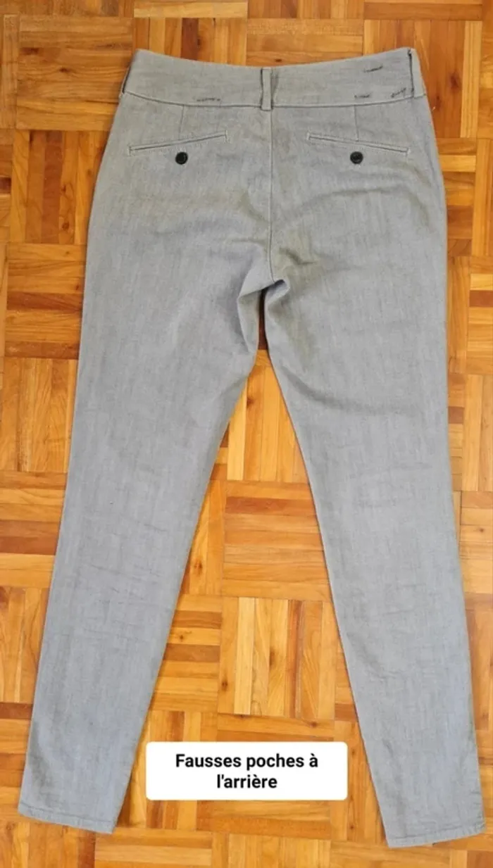 Pantalon femme taille haut On you T40 - photo numéro 8