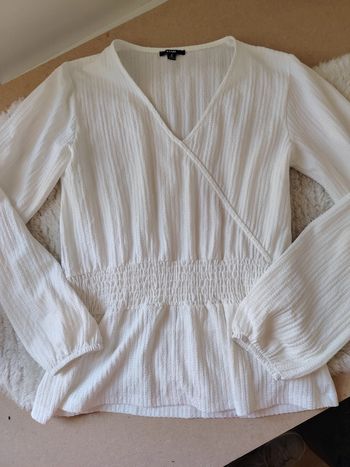 Haut Kiabi blanc