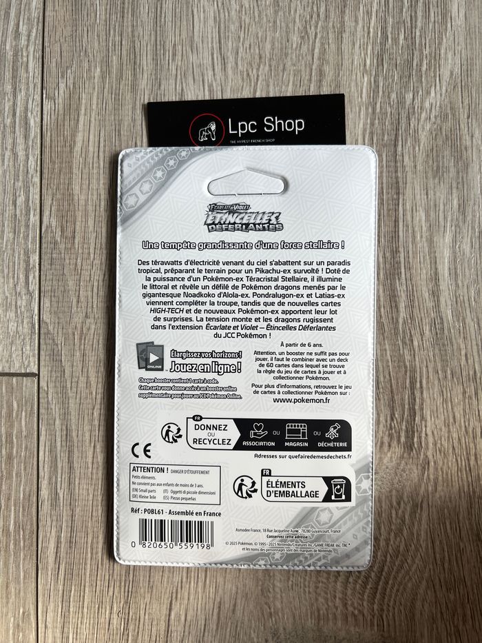 BOOSTER POKÉMON - EV8 - NOIX DE COCO - FR - NEUF & SCELLÉ - SOUS BLISTER - photo numéro 2