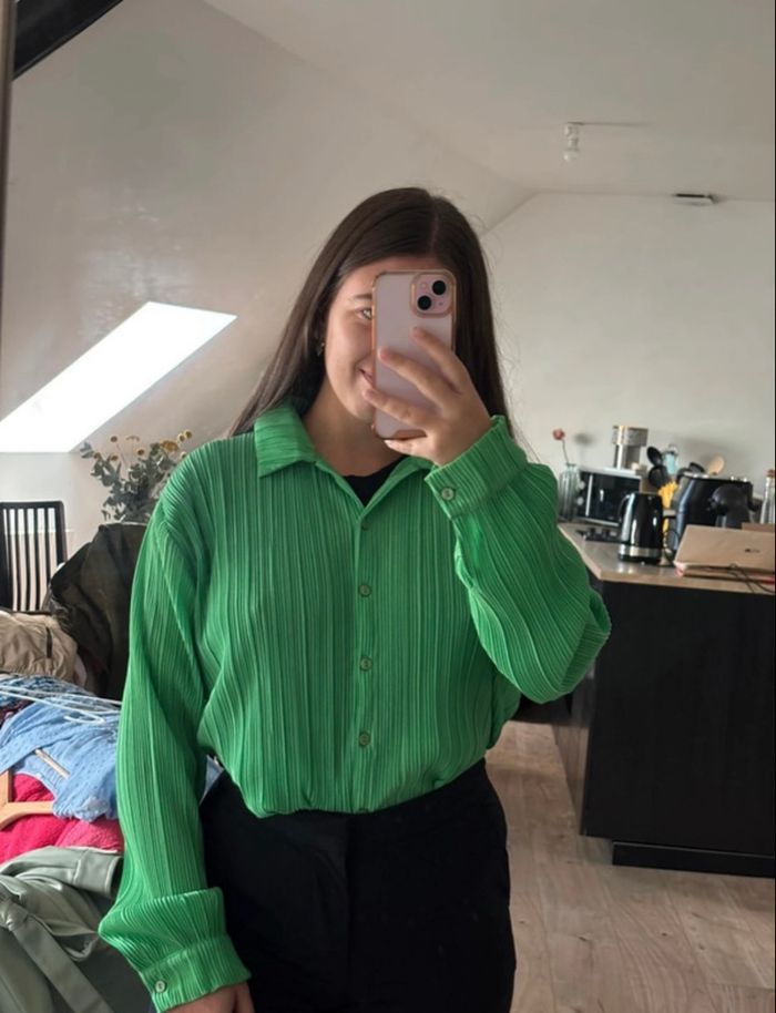 Chemise verte