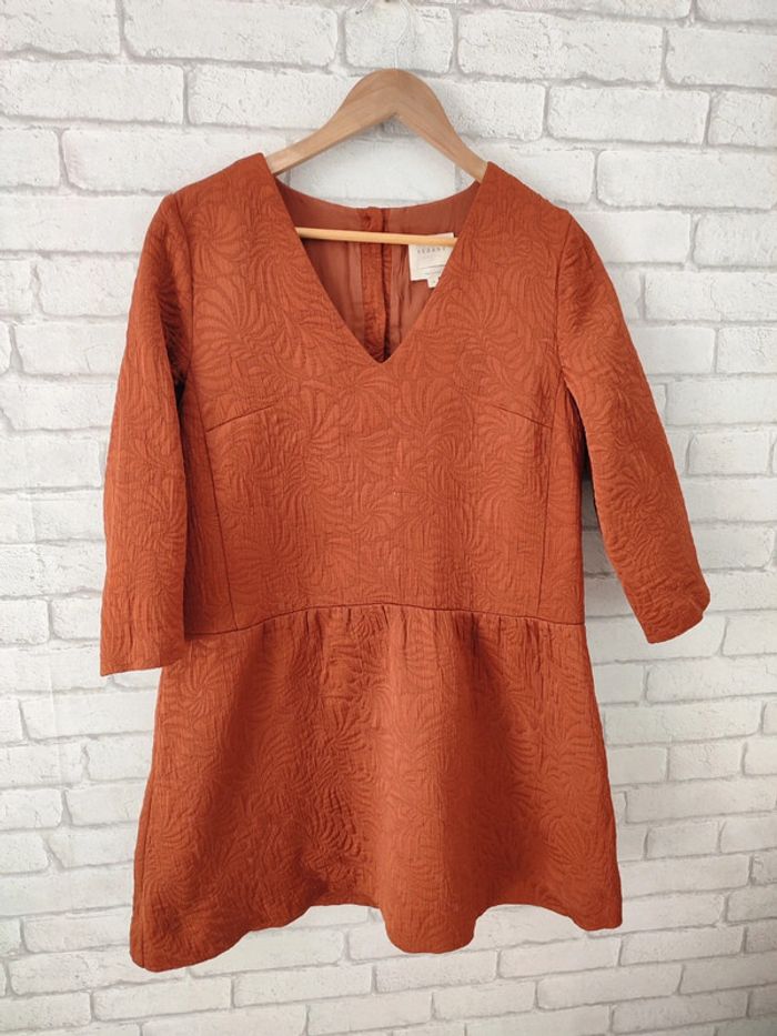 Robe Sezane Gilly jacquard 40 sold out - photo numéro 3