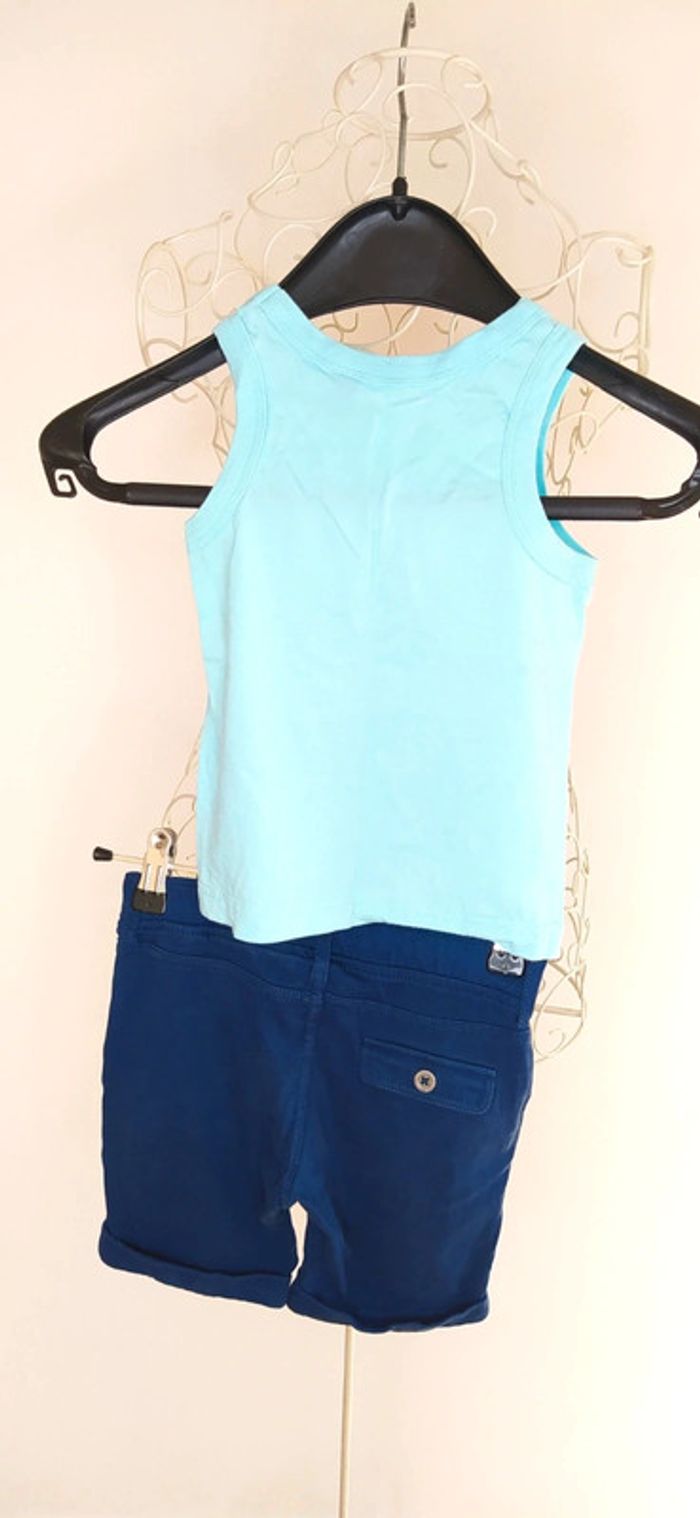 Ensemble bleu Okaïdi 2 ans - photo numéro 2