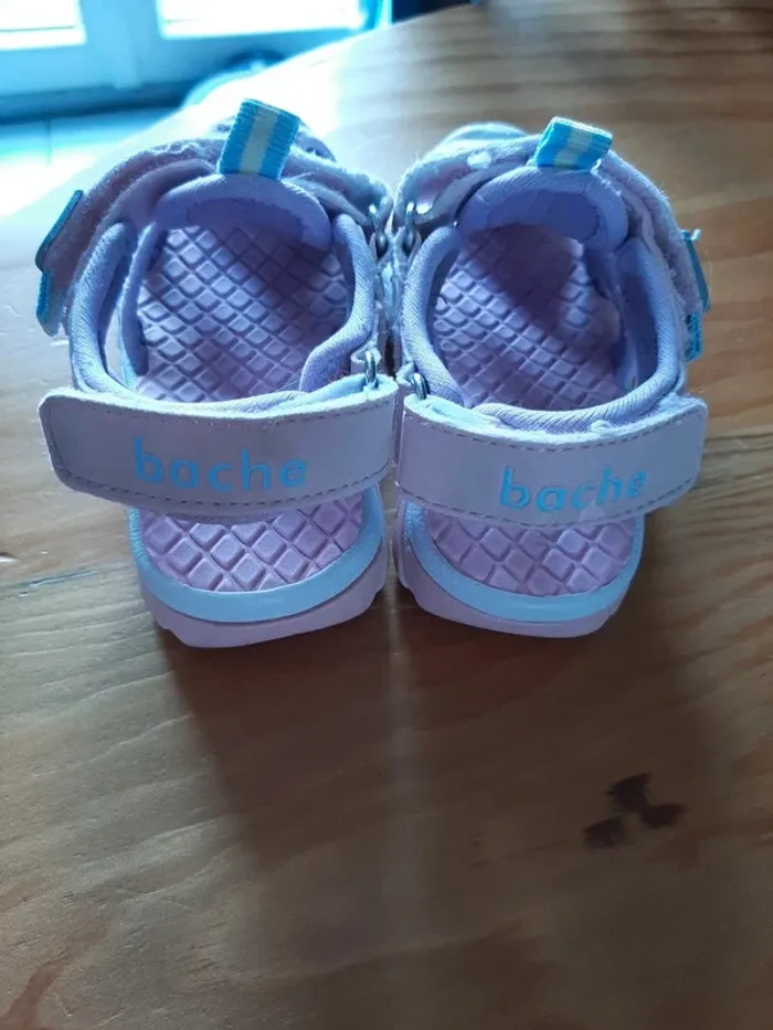 Chaussures été sandales fille pointure 22 quasi neuve - photo numéro 5