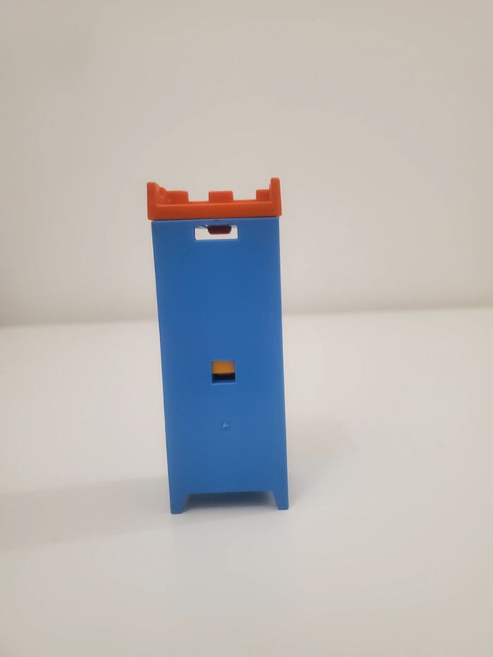 Playmobil Meuble chambre enfant,  Une étagère, bibliothèque bleue très bon état - photo numéro 3