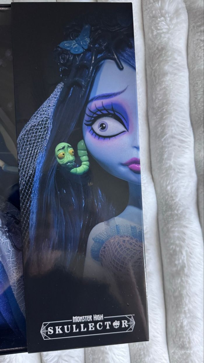 Poupée collector Monster High Skullector Emily la Mariée Cadavérique - Édition limitée Tim Burton (neuve, boîte intacte) ! - photo numéro 10
