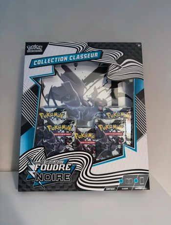 Pokemon - coffret classeur - foudre noire
