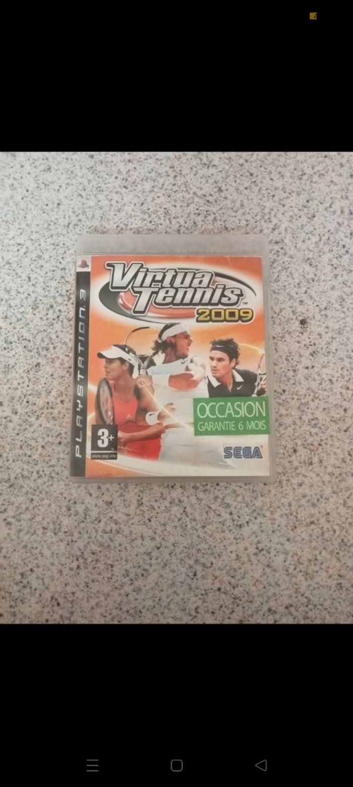 Jeux playstation 3 tennis