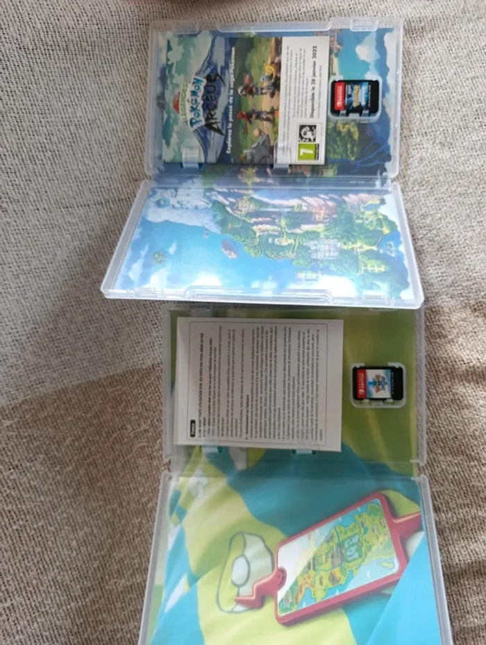 Lot de 2 jeux pokémon switch - photo numéro 2