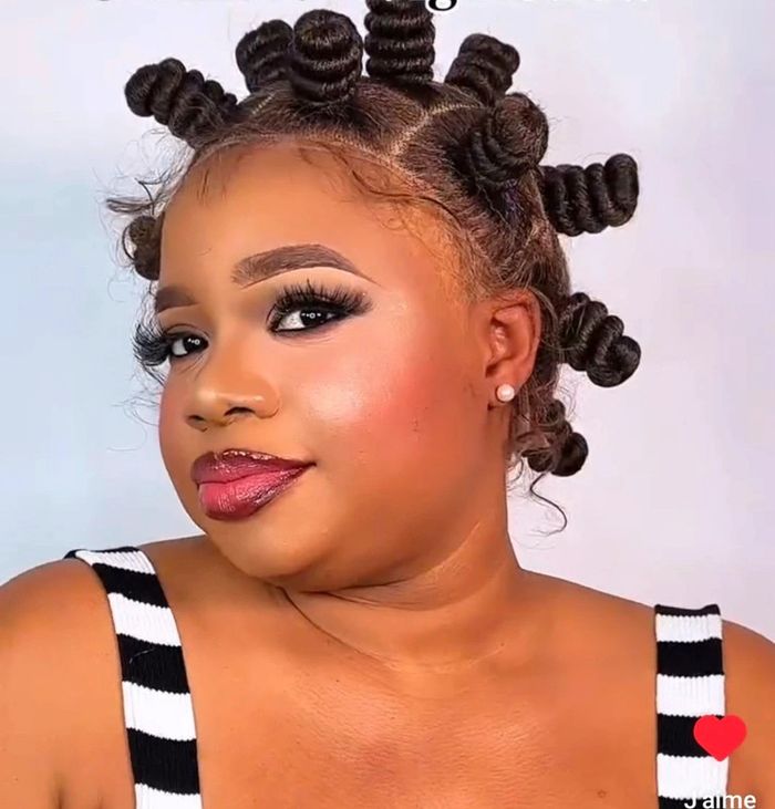 Perruque bantu knox full lace perruque tresses , perruque fulani, bohoo braided wig - photo numéro 4