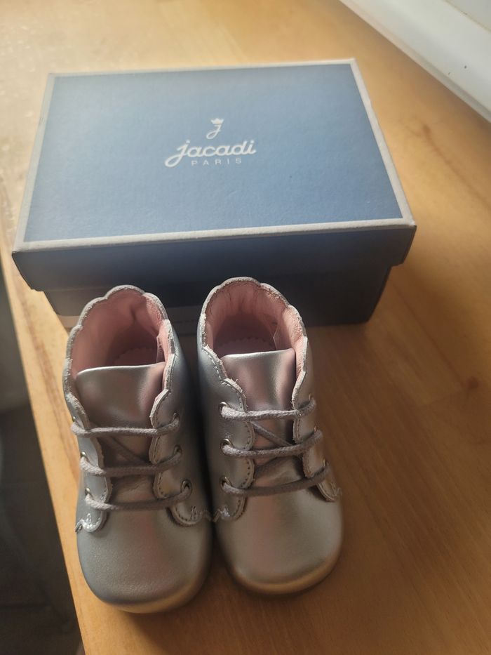 Chaussures  jacadi argentée - photo numéro 3