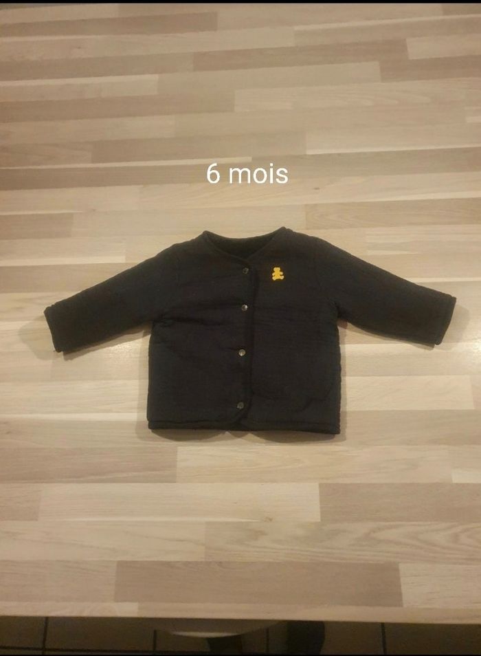Gilet réversible lulu castagnette 6mois