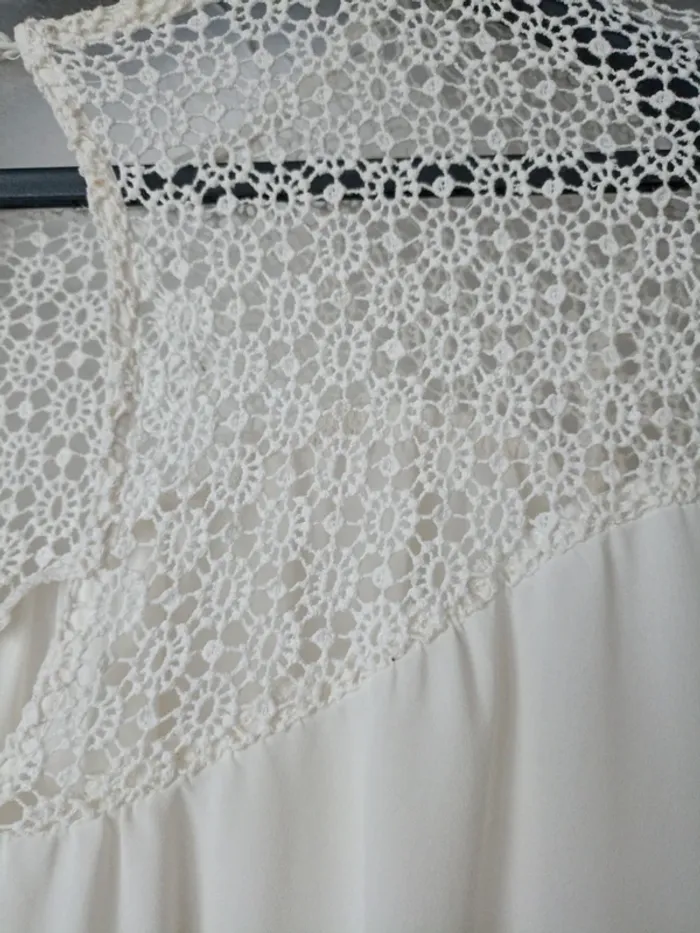 Blouse beige Pimkie taille L - photo numéro 5