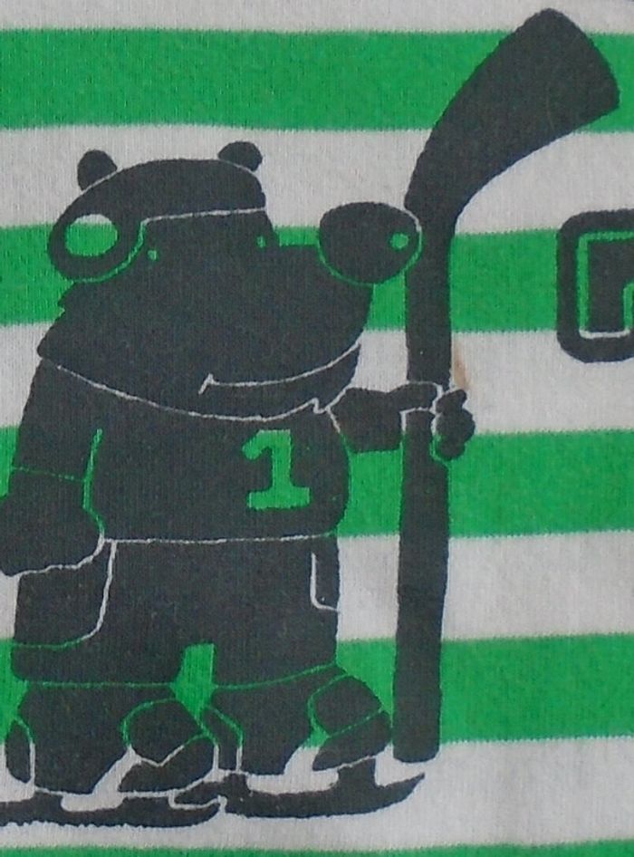 Joli tee-shirt hockey sur glace garçon 4 ans (104 cm) - photo numéro 3