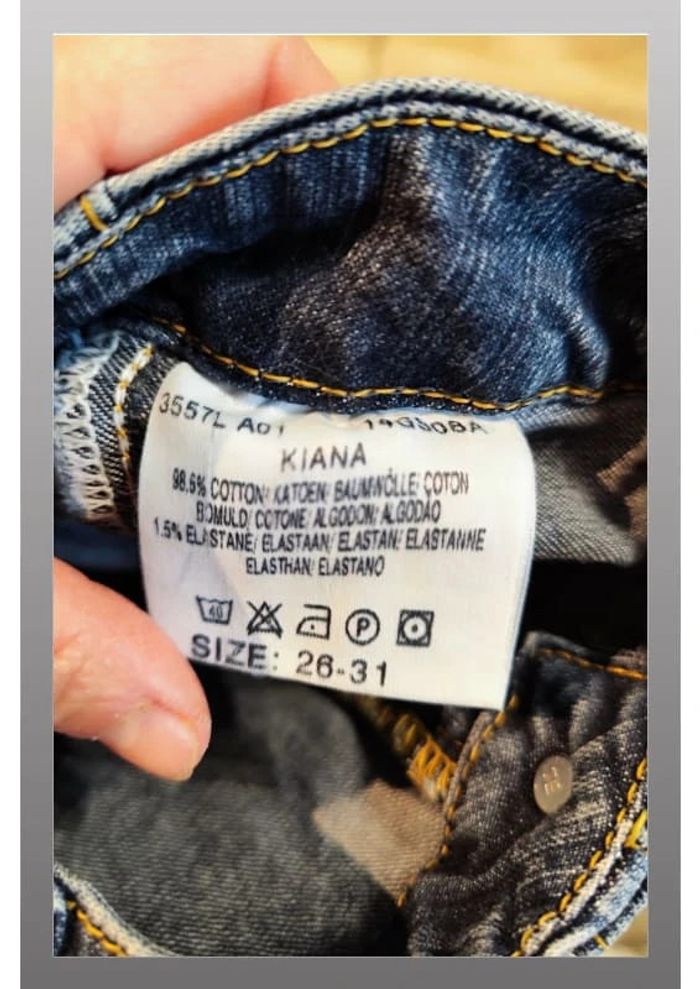 Jeans fille évasé strech Lee Kiana Taille 26-31 (32-34) Lee - photo numéro 4