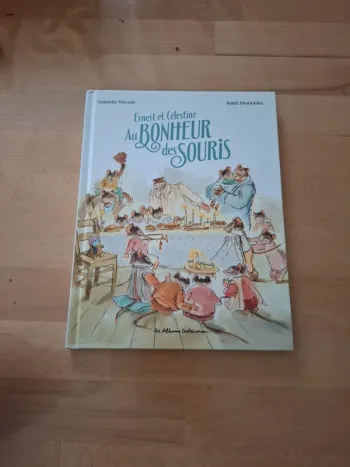 Livre ernest et celestine au bonheur des souris