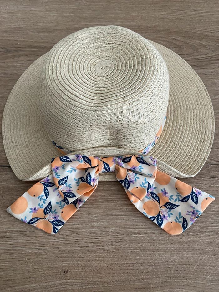 Chapeau noeud oranges sergent major neuf - photo numéro 2