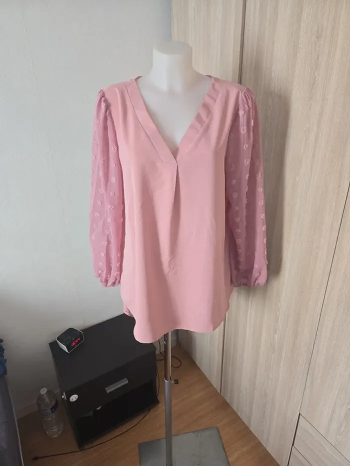 Blouse emery rose taille xl - photo numéro 2