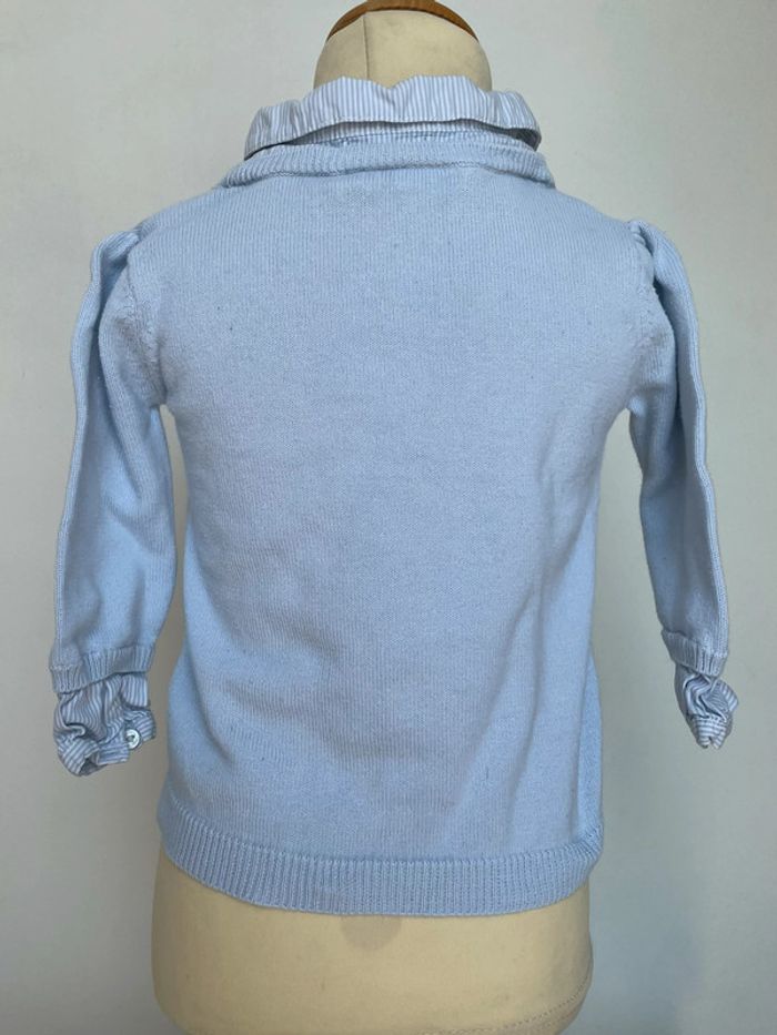 Chemise bébé bleu - photo numéro 2