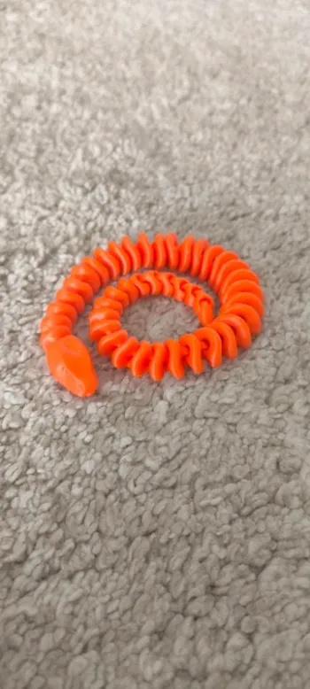 Serpent articulé 25cm à l'unité
