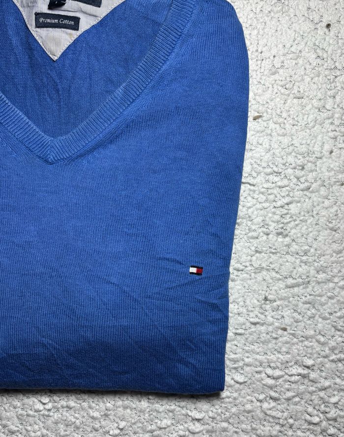 Pull Tommy Hilfiger - Homme - L - Bleu - photo numéro 5