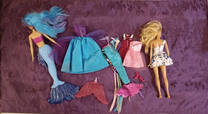 Lot barbie sirène - photo numéro 5