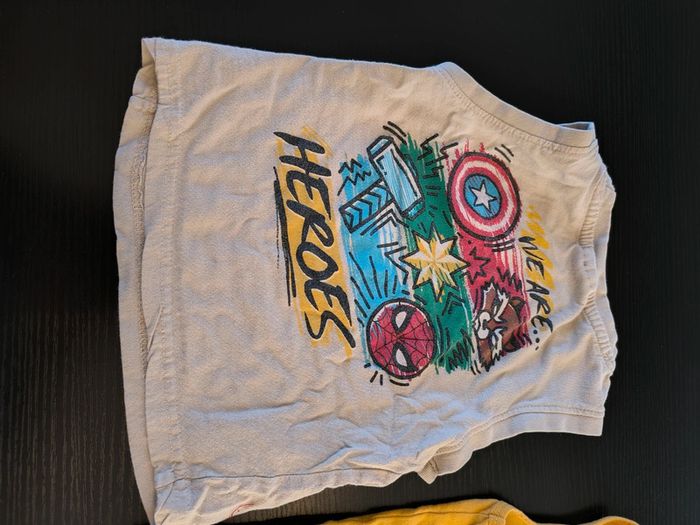 T-shirts sans manche/ chemisette taille 92 - photo numéro 3