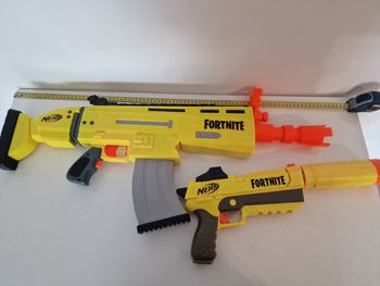 2 pistolets fortnite nerf